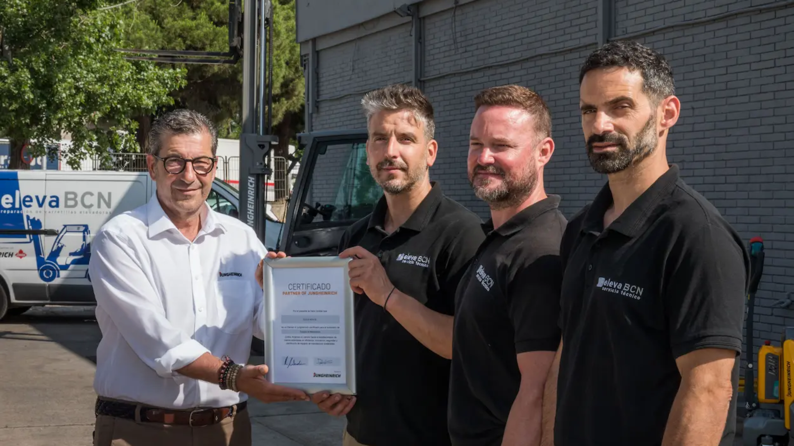 Eleva BCN Partner Certificado de Jungheinrich